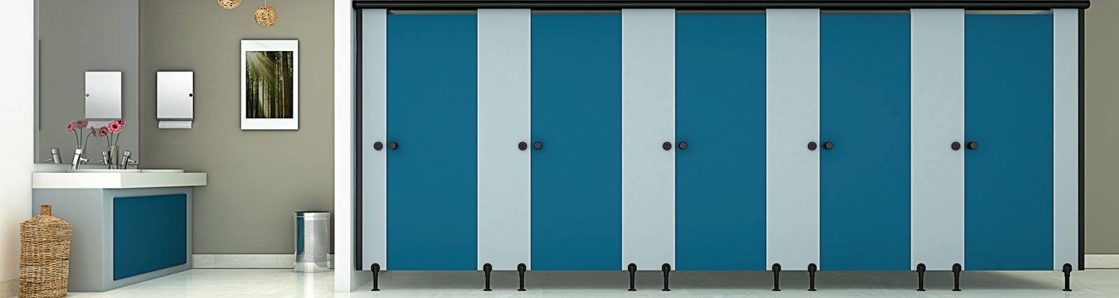 Restroom Cubicles & Locker Solutions Restroom Cubicles & Locker Solutions